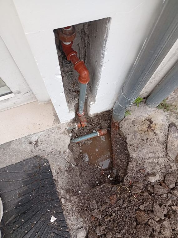 Tuberías de agua en buen estado